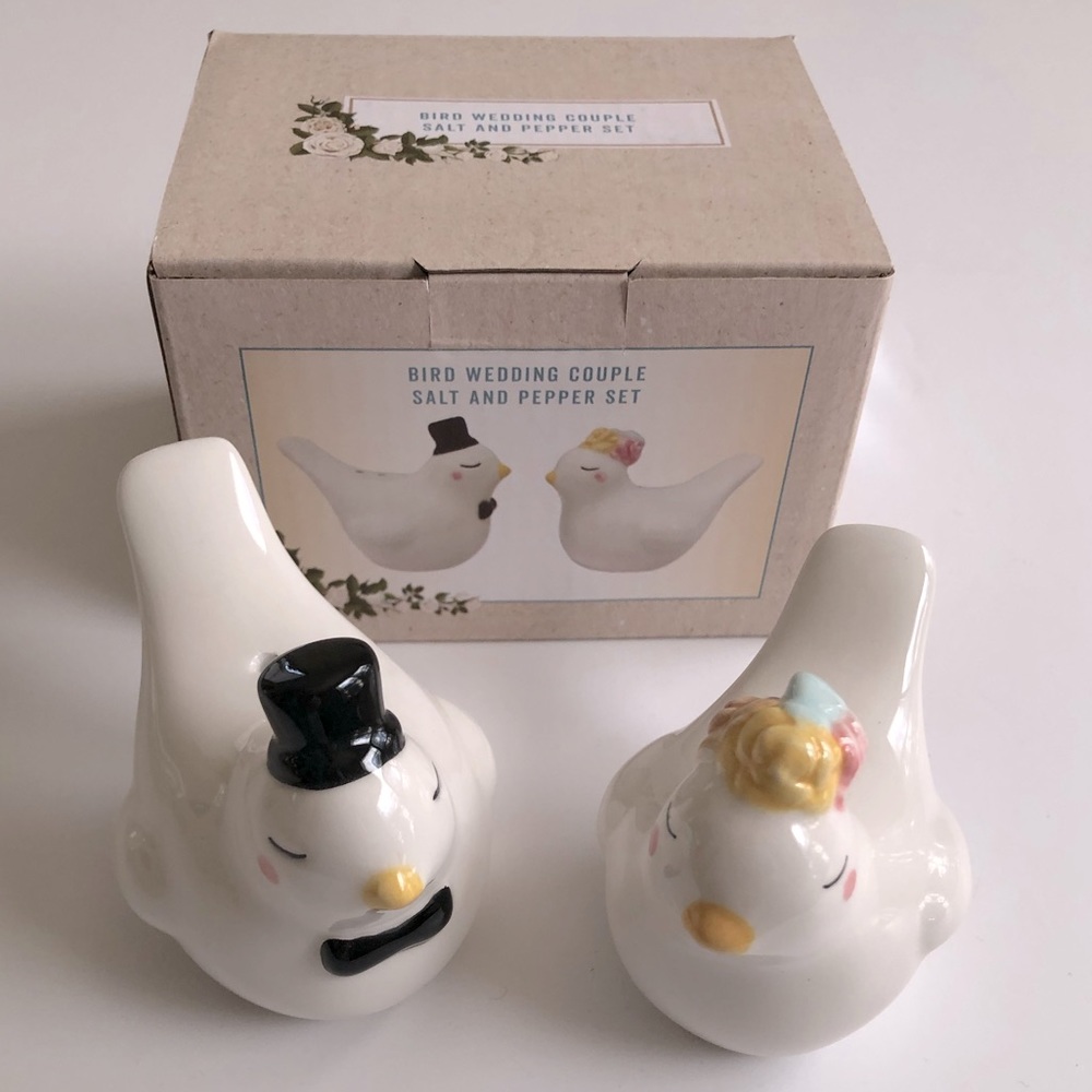 NWT Salt and Pepper Shakers